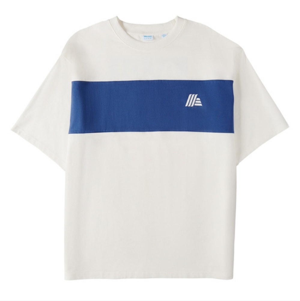 NWT - ALDI Gear T-Shirt In Blue And White In Large - Unisex Sizing
